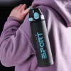 650ml Space Water Bottle with Lock Black Color with Lid Best Selling